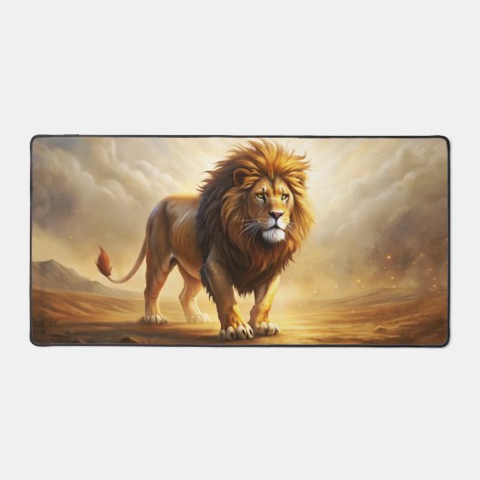 Lion Safari Nature Schreibtischunterlage (Vorderseite)