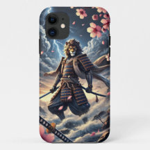 Lion Samurai Iphone Fall