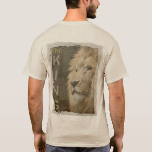 Lion Sand Color Elegantes modernes Template Trendy T-Shirt