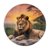Lion Schneidebrett (Vorderseite)