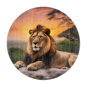 Lion Schneidebrett