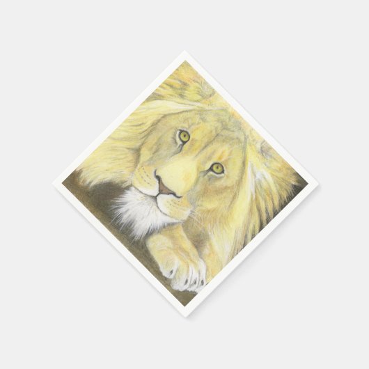 Lion Serviette (Ecke)