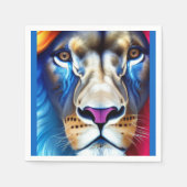 Lion Serviette (Vorderseite)