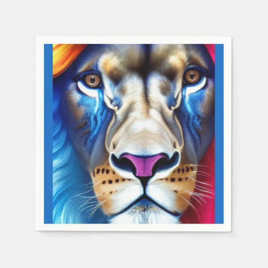 Lion Serviette (Vorderseite)