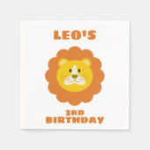 Lion Serviette (Vorderseite)