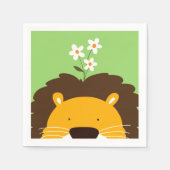 Lion Serviette (Vorderseite)