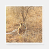 Lion Serviette (Vorderseite)