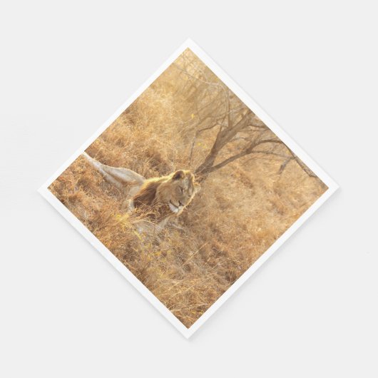 Lion Serviette (Ecke)