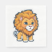 Lion Serviette (Vorderseite)