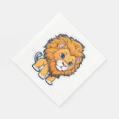 Lion Serviette (Ecke)
