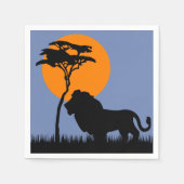 Lion Serviette (Vorderseite)