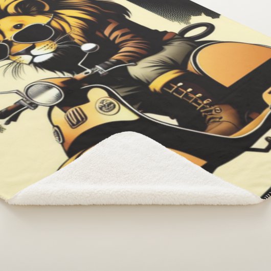 Lion Sherpa Blanket Sherpadecke (3/4)