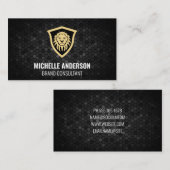 Lion Shield Visitenkarte (Vorne/Hinten)