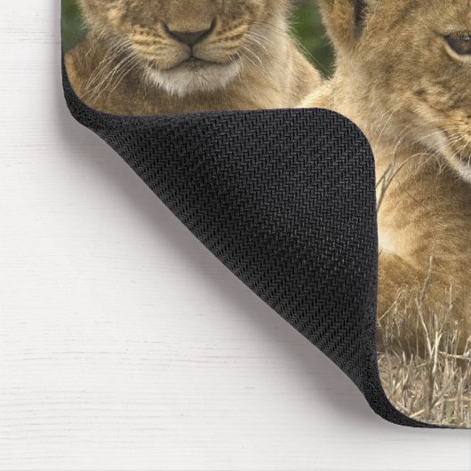 Lion Siblings Mousepad (Ecke)