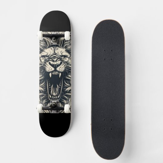 Lion Skateboard (Vorderseite)