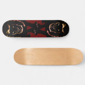 Lion Skateboard (Horizontal)