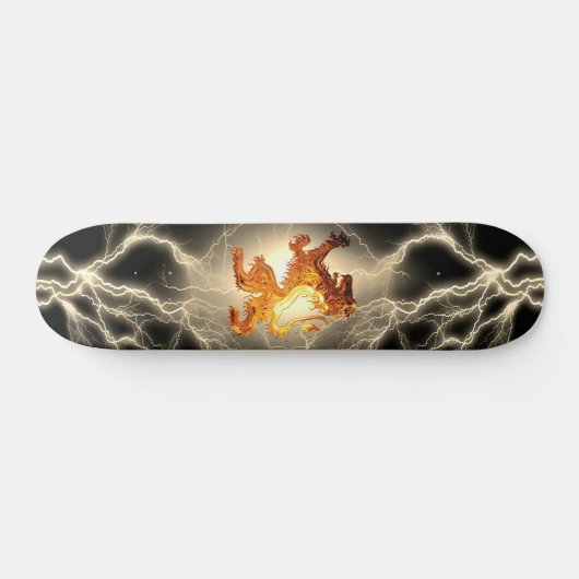 Lion Skateboard (Horizontal)