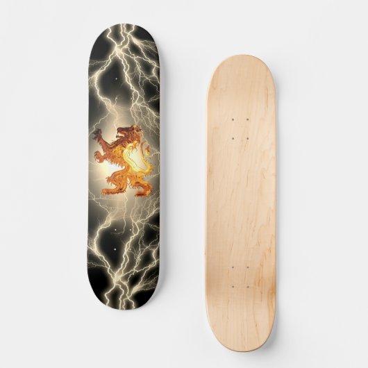 Lion Skateboard (Vorderseite)