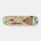 Lion Skateboard (Horizontal)