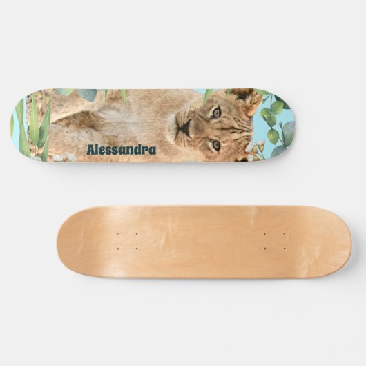 Lion Skateboard (Horizontal)