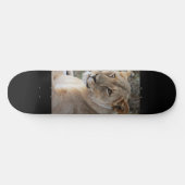 Lion Skateboard (Horizontal)