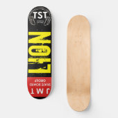 LION Skateboard (Vorderseite)