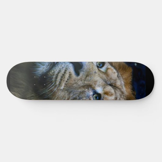 Lion Skateboard (Horizontal)