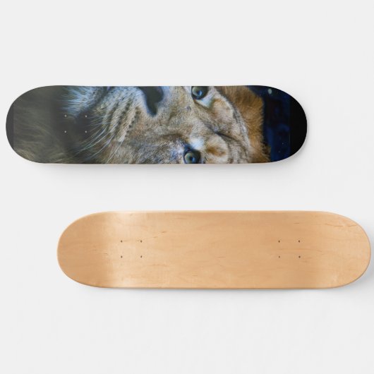 Lion Skateboard (Horizontal)