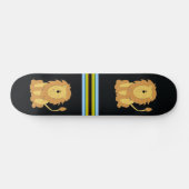 Lion Skateboard (Horizontal)