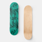 Lion Skateboard laufen oder Farbe wählen (Vorderseite)