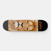 Lion Skateboard personalisierbar (Horizontal)