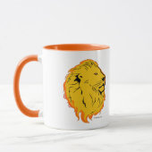 Lion Slogan verliert nie Schlaf Tasse (Links)