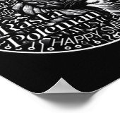 Lion Sound Wall Art Poster (Ecke)