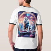 Lion Splashing to Life" T-Shirt (Rückseite)
