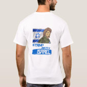LION - STAND MIT ISRAEL T-Shirt (Rückseite)