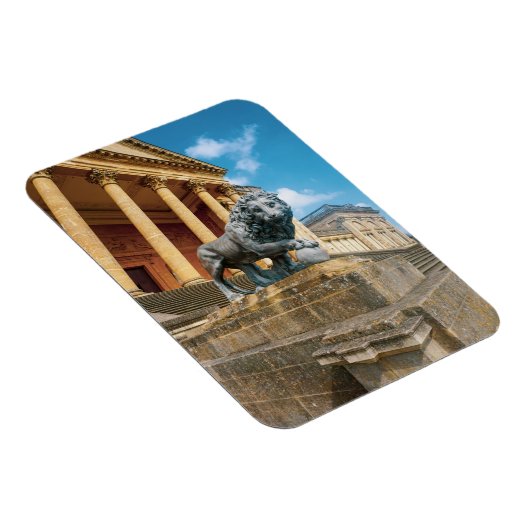 Lion Statue Magnet (Rechte Seite)