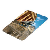 Lion Statue Magnet (Linke Seite)