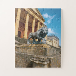 Lion Statue Puzzle