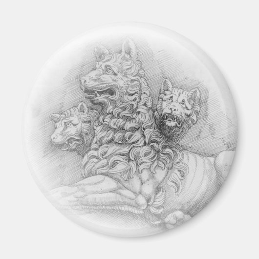 Lion statue study - Pierre Jacques magnet (Vorne)