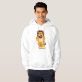 Lion stehend hoodie (Vorne ganz)