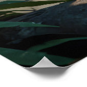 Lion stehend poster (Ecke)