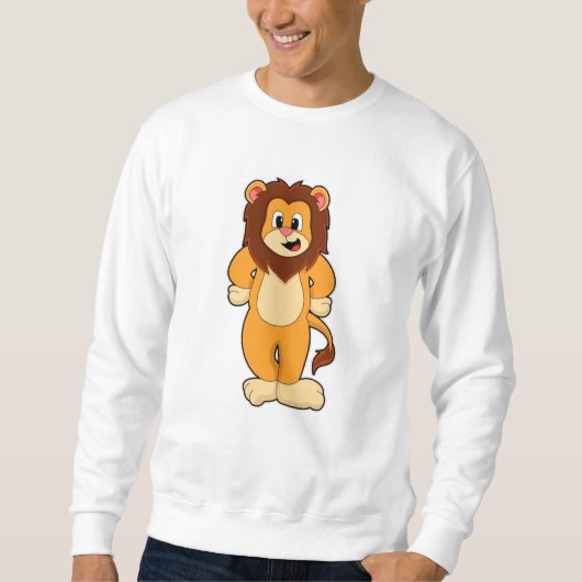 Lion stehend sweatshirt (Vorderseite)