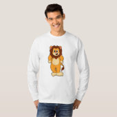 Lion stehend T-Shirt (Vorne ganz)
