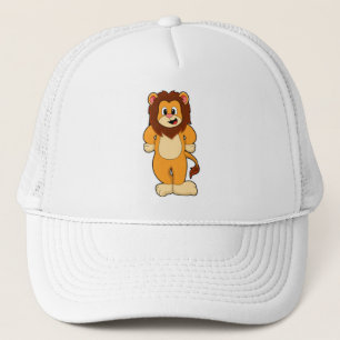Lion stehend truckerkappe