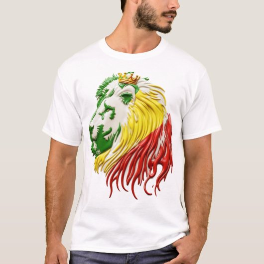 LION STYLE JAMAICAN KING T-Shirt (Vorderseite)