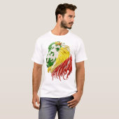 LION STYLE JAMAICAN KING T-Shirt (Vorne ganz)