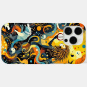 Lion Sun Case-Mate iPhone Hülle (Rückseite (Horizontal))