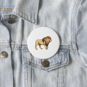Lion Sunglasses Button (Beispiel)