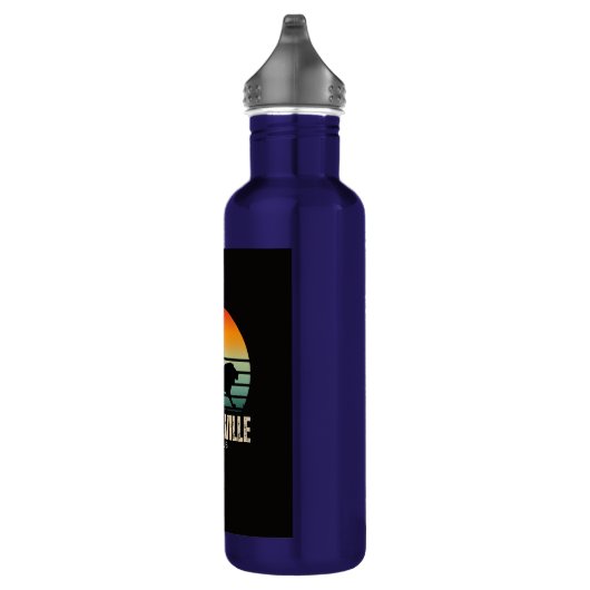 Lion Sunset Edelstahlflasche (Rechts)