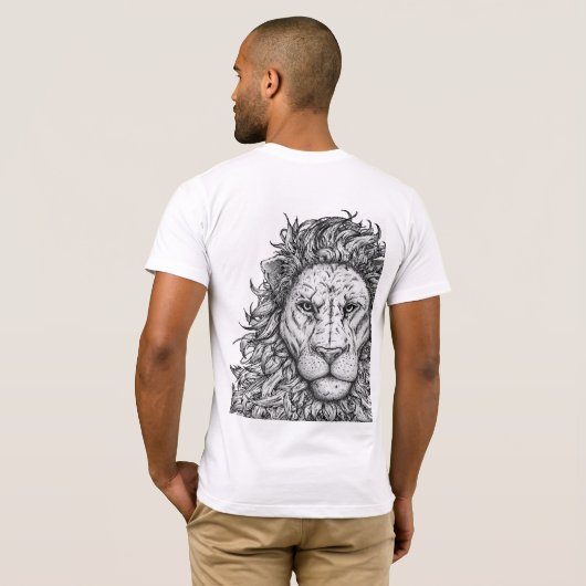 Lion T-Shirt (Schwarz voll)